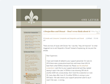 Tablet Screenshot of 1letter.adadaa.com